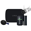 Kit U-Prox Hub 1 Alarma + Cámara exterior Negro PRO