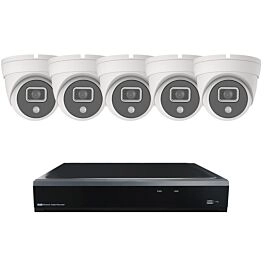 Sistema de mini cámara domo blanca SMART 5