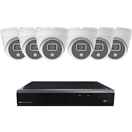 Sistema de mini cámara domo blanca SMART 6