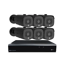 Sistema de cámara bala inalámbrica negra SMART 6
