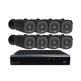 Sistema de cámara bala inalámbrica negra SMART 8