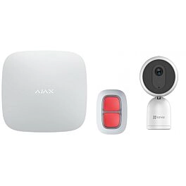 Kit de cuidados con botón SOS y cámara Blanco SMART