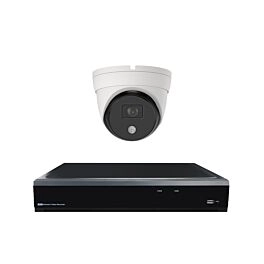 Sistema de minicámara domo blanca ELITE 16