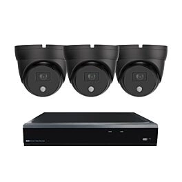 Sistema de minicámara domo inalámbrica negra SMART 3