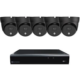 Sistema de minicámara domo inalámbrica negra SMART 5