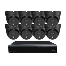 Sistema de minicámara domo inalámbrica negra SMART 8