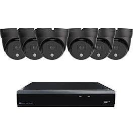 Sistema de minicámara domo negra ELITE 6