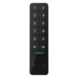 Teclado Ajax Exterior Negro SMART