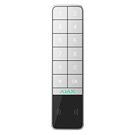 Teclado Ajax Exterior Blanco SMART