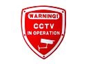 Pegatina luminosa para cámara CCTV