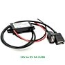 Convertidor de 12 V a 5 V con 2 puertos USB – Convertidor de CC