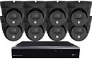 Sistema de cámara domo inalámbrica Black SMART 8