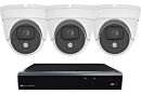 Sistema de cámara domo inalámbrica blanca SMART 3