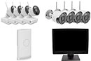 Conjunto de cámara combinada inalámbrica con pantalla EASY 8