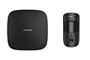 Kit de alarma fotográfica PIR Ajax Negro SMART
