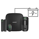 Kit de inicio Ajax 4G 12 voltios Hub 2 Negro INTELIGENTE