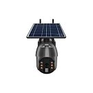 Cámara PTZ 4G con panel solar Negra EASY