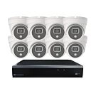 Sistema de minicámara domo inalámbrica blanca SMART 8