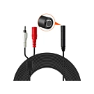 Micrófono CCTV con cable de 18 metros