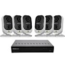 Conjunto de cámara de seguridad para interiores Cube EASY 6