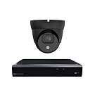 Sistema de cámara domo inalámbrica negra SMART 1