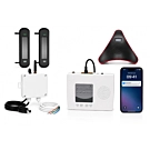 Juego de luces de entrada con barrera luminosa de 3 haces + App PLUS EU