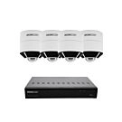 Conjunto de cámara de vigilancia ojo de pez 360º SMART 4