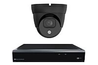Conjunto de cámara de seguridad domo Black SMART 1