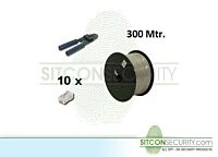 Juego de cables UTP - 300 metros