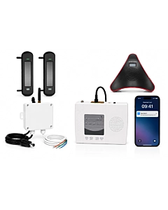 Juego de luces de entrada con barrera luminosa de 3 haces + App PLUS EU