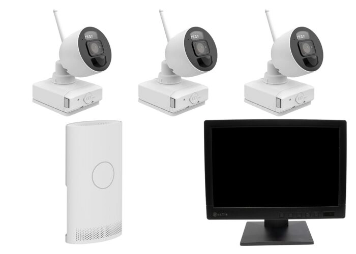 Conjunto de cámara inalámbrica con pantalla EASY 3 main product photo