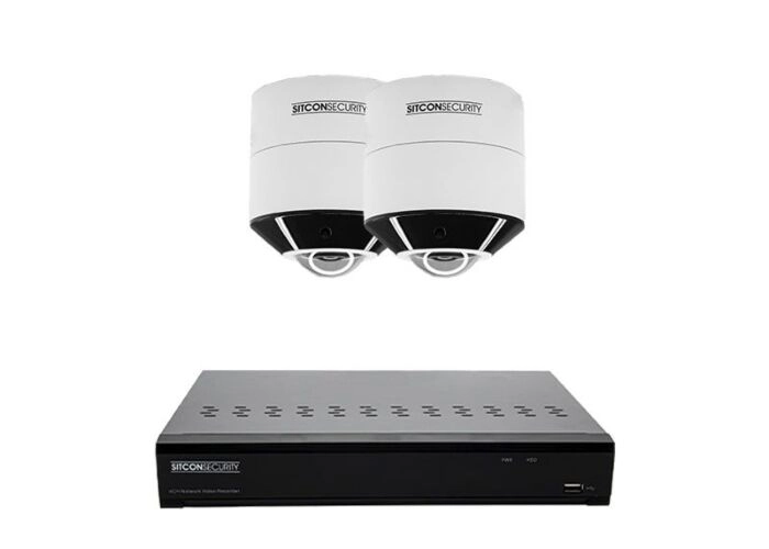 Conjunto de cámara de vigilancia Fisheye 360º SMART 2 main product photo