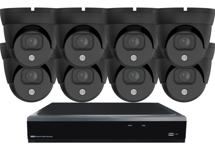 Sistema de cámara domo inalámbrica Black SMART 8 main product photo