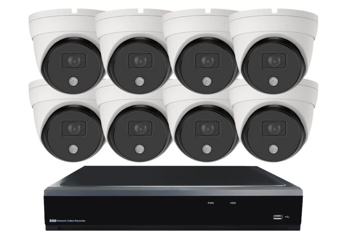 Sistema de mini cámara domo blanca SMART 8 main product photo