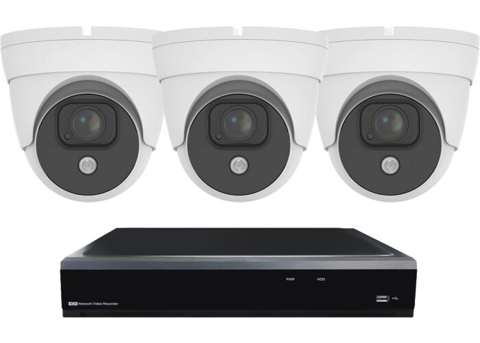 Sistema de cámara domo inalámbrica blanca SMART 3 main product photo