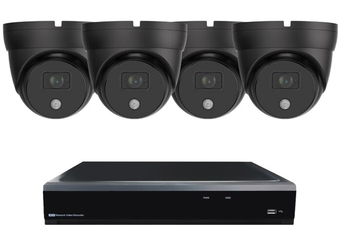 Sistema de minicámara domo inalámbrica negra SMART 4 main product photo