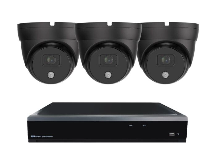 Sistema de cámara minidomo inalámbrica Black SMART 3 main product photo